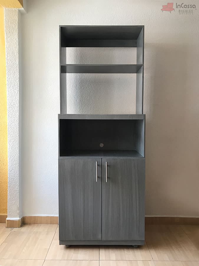 InCassa Muebles Edomex mueblería CDMX Alacena Porta Microondas Modelo TERRAGONA 2
