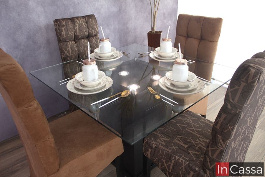 InCassa Muebles Edomex mueblería CDMX Comedor Modelo TEXAS 6