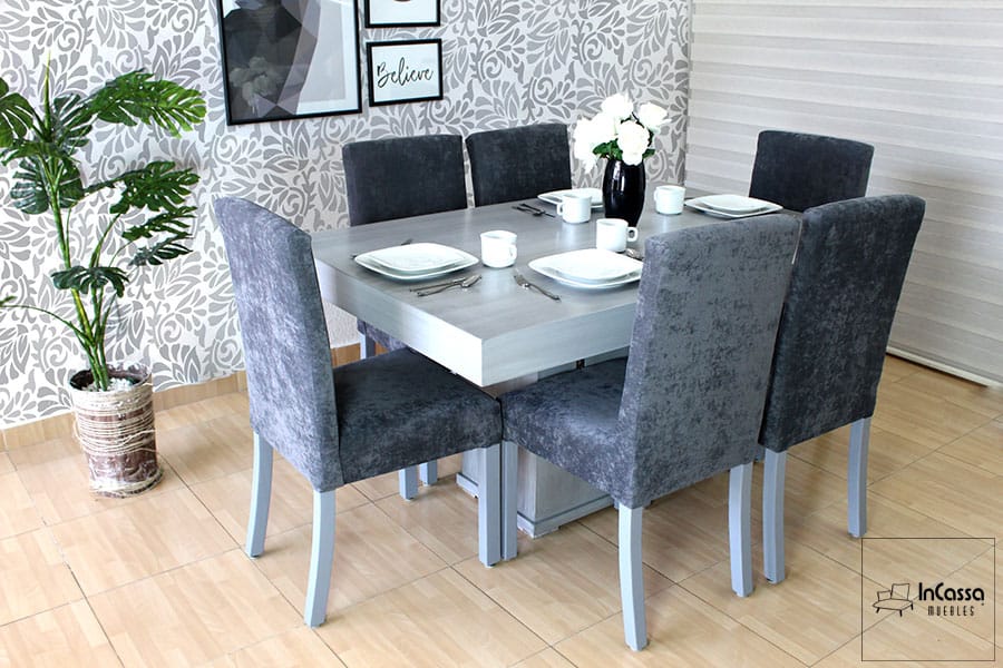 InCassa Muebles Edomex mueblería CDMX Comedor Modelo TIMBU 4