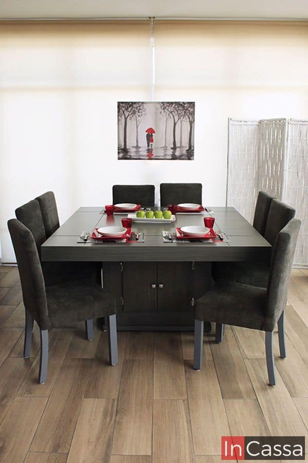 InCassa Muebles Edomex mueblería CDMX Comedor Modelo TIMBU 7