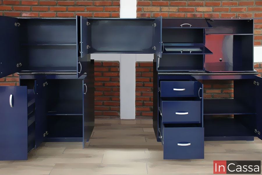 InCassa Muebles Edomex mueblería CDMX Cocina integral TOMÉ 2.80m diseñada para ESTUFA 2