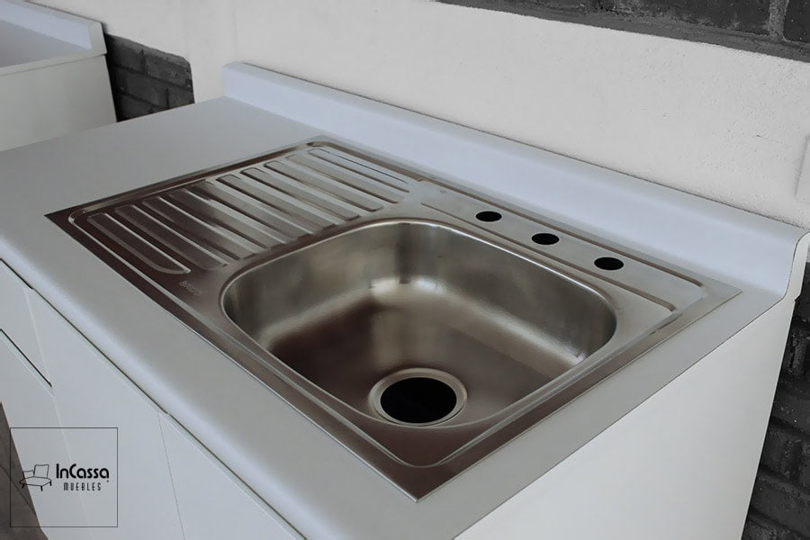 InCassa Muebles Edomex mueblería CDMX Cocina integral TOSSA 3m diseñada para ESTUFA 6