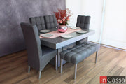 Comedor con banca Modelo TRIBECA