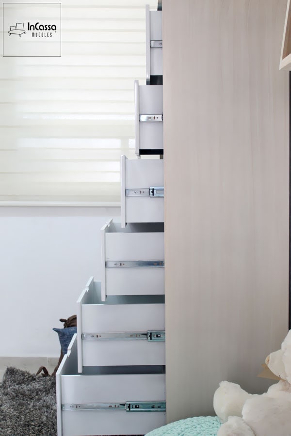 InCassa Muebles Edomex mueblería CDMX Cajonera Infantil Modelo TROMSO 6