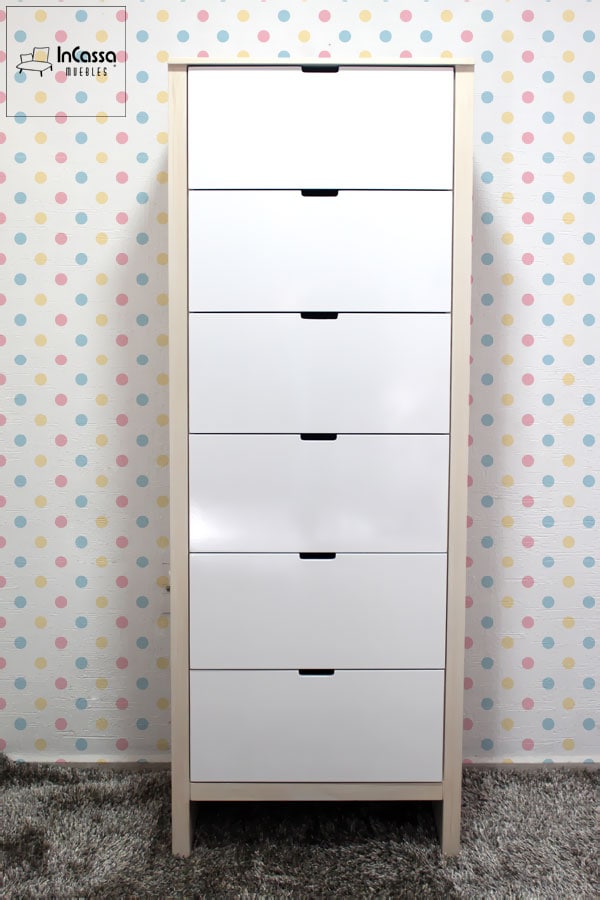 InCassa Muebles Edomex mueblería CDMX Cajonera Infantil Modelo TROMSO 8