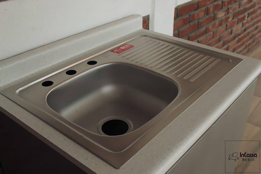 InCassa Muebles Edomex mueblería CDMX Cocina Integral TUVALU 1.60m diseñada para ESTUFA 7