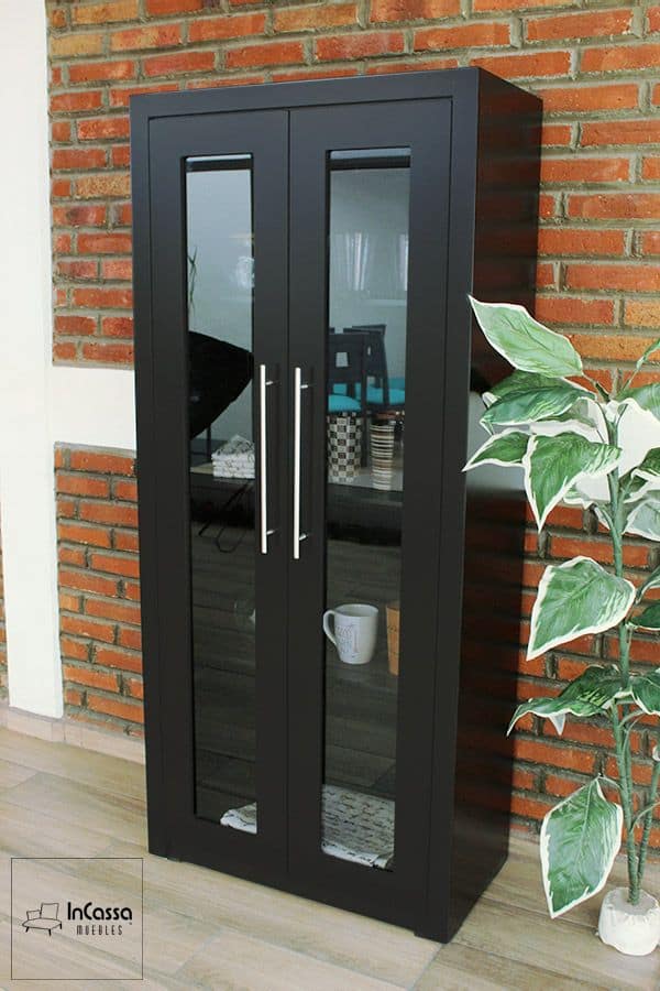 InCassa Muebles Edomex mueblería CDMX Vitrina Minimalista Modelo UTAH 1