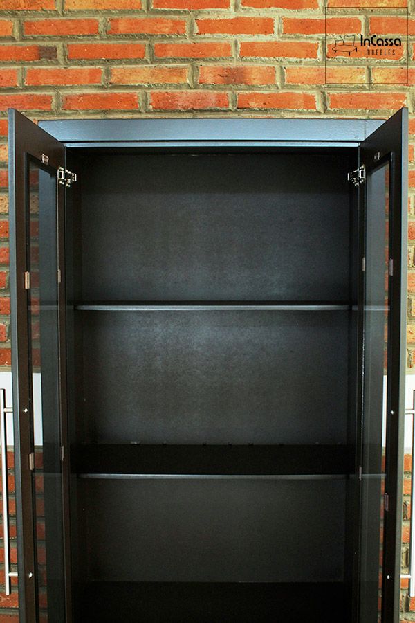 InCassa Muebles Edomex mueblería CDMX Vitrina Minimalista Modelo UTAH 8