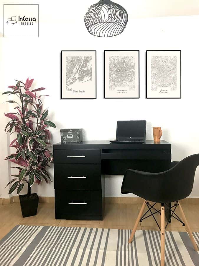 InCassa Muebles Edomex mueblería CDMX Escritorio Modelo VADUZ 1