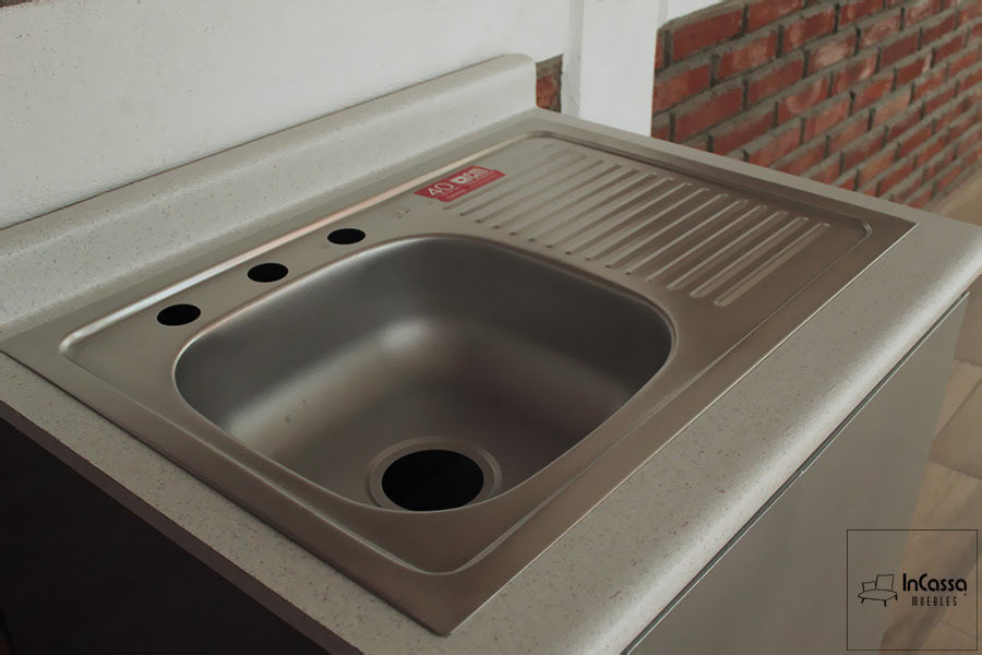 InCassa Muebles Edomex mueblería CDMX Cocina Integral VALLARTA 1.60m diseñada para ESTUFA 11