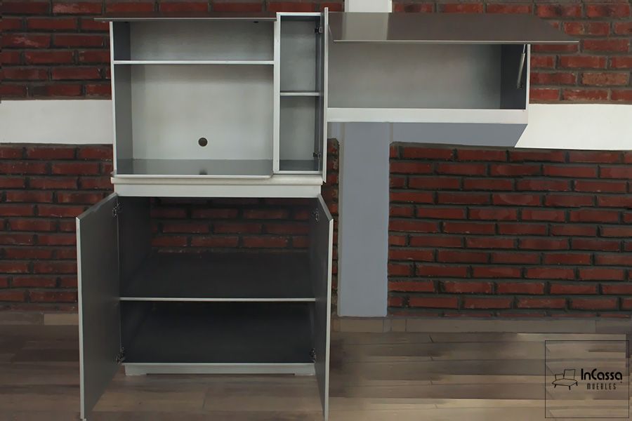 InCassa Muebles Edomex mueblería CDMX Cocina Integral VALLARTA 1.60m diseñada para ESTUFA 4