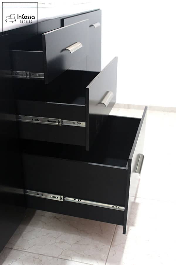 InCassa Muebles Edomex mueblería CDMX Cocina integral VENEZUELA 2.40m diseñada para PARRILLA 8