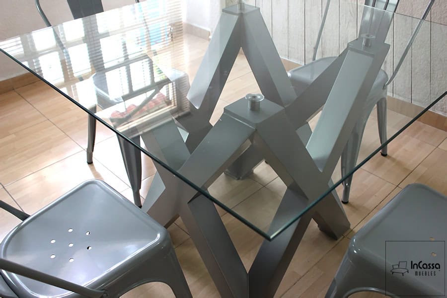 InCassa Muebles Comedor Modelo VENLO con silla TOLIX 14