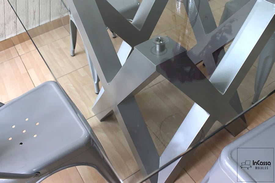 InCassa Muebles Comedor Modelo VENLO con silla TOLIX 7