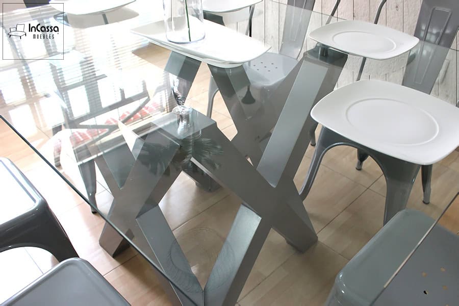InCassa Muebles Comedor Modelo VENLO con silla TOLIX 21