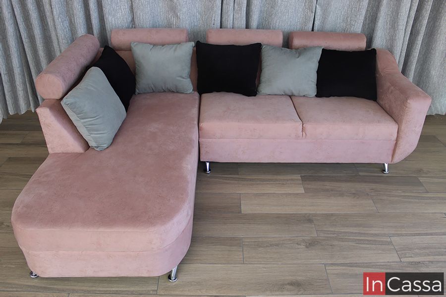 InCassa Muebles Edomex mueblería CDMX Sala en escuadra Modelo VIESCA 11