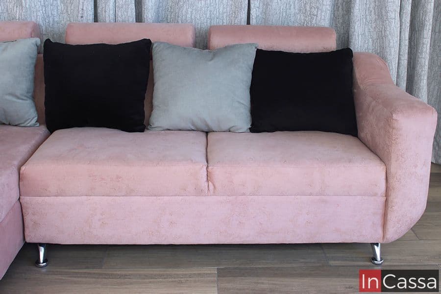 InCassa Muebles Edomex mueblería CDMX Sala en escuadra Modelo VIESCA 17