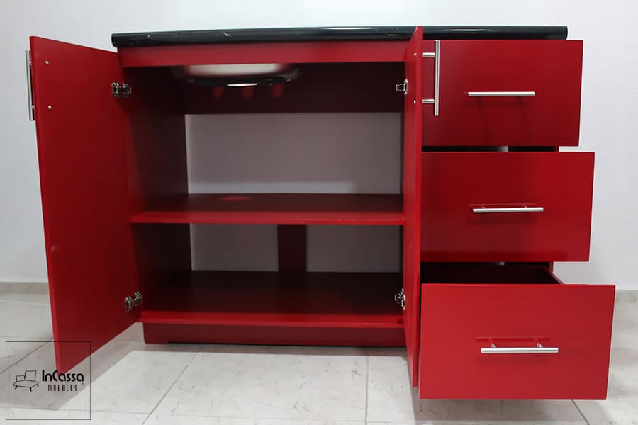 InCassa Muebles Edomex mueblería CDMX Cocina Integral VILLALBA 2m diseñada para ESTUFA 5