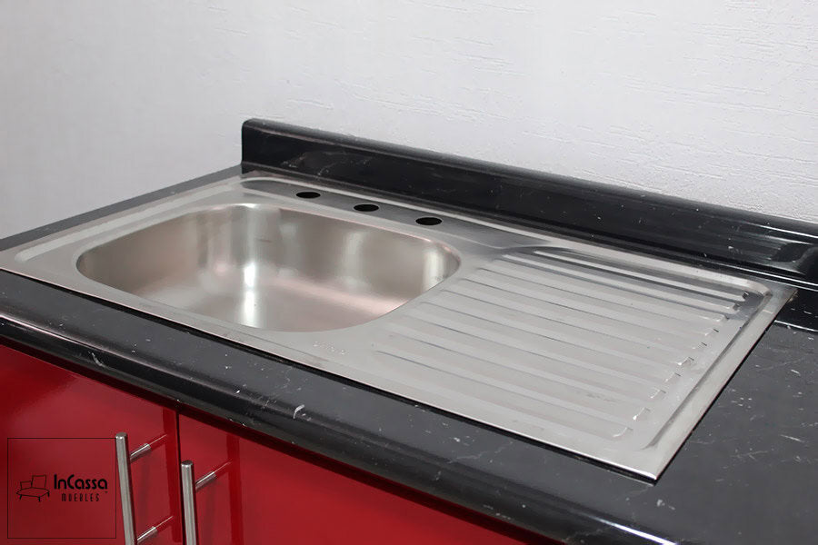 InCassa Muebles Edomex mueblería CDMX Cocina Integral VILLALBA 2m diseñada para ESTUFA 6