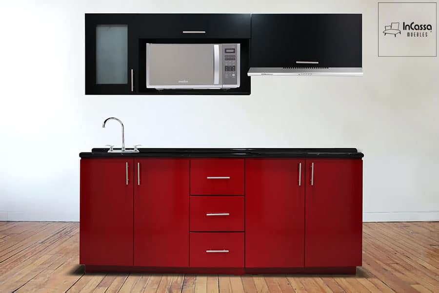 InCassa Muebles Edomex mueblería CDMX Cocina Integral VILLALBA 2m diseñada para PARRILLA 1