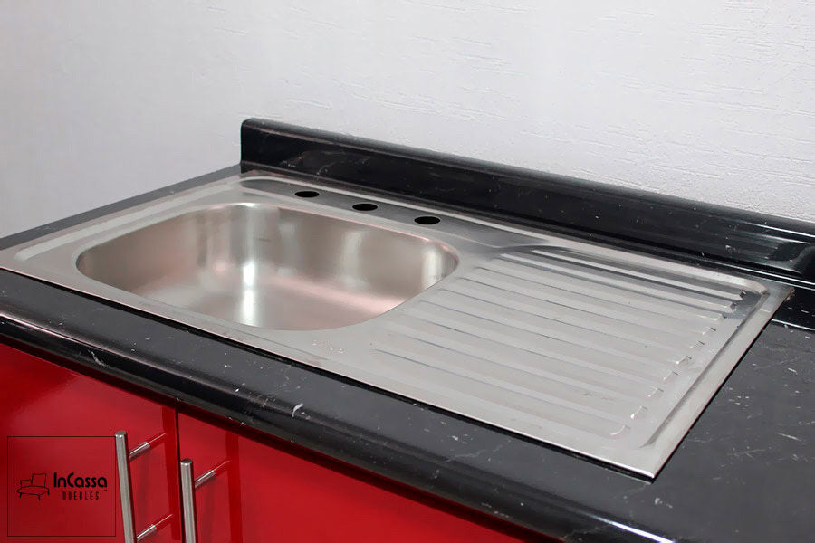 InCassa Muebles Edomex mueblería CDMX Cocina Integral VILLALBA 2m diseñada para PARRILLA 2