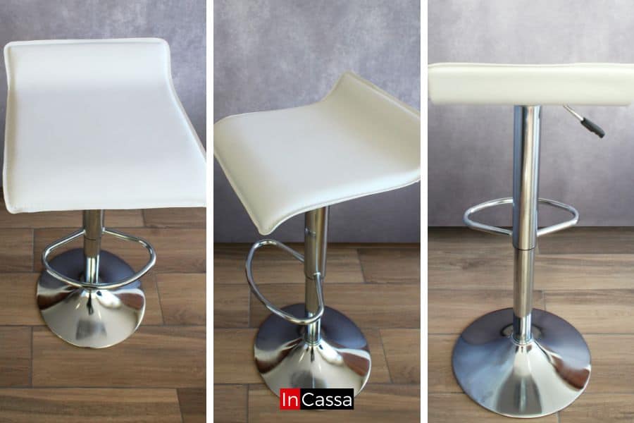 Isla Minimalista para Cocina con Bancos Modelo VILNA Urbino