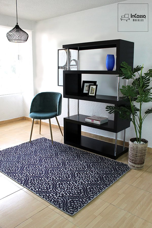 InCassa Muebles Edomex mueblería CDMX Librero Modelo WARRI 3