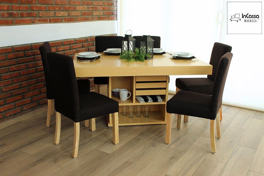 InCassa Muebles Edomex mueblería CDMX Comedor Modelo WASHINGTON 1