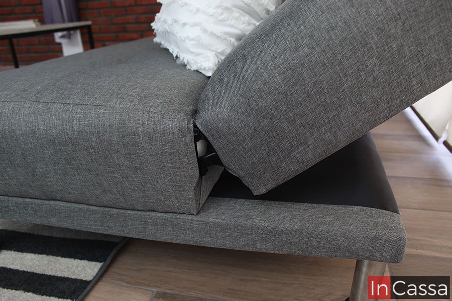 InCassa Muebles Edomex mueblería CDMX Sofá Cama - Futon Modelo 3 posiciones XCARET 7