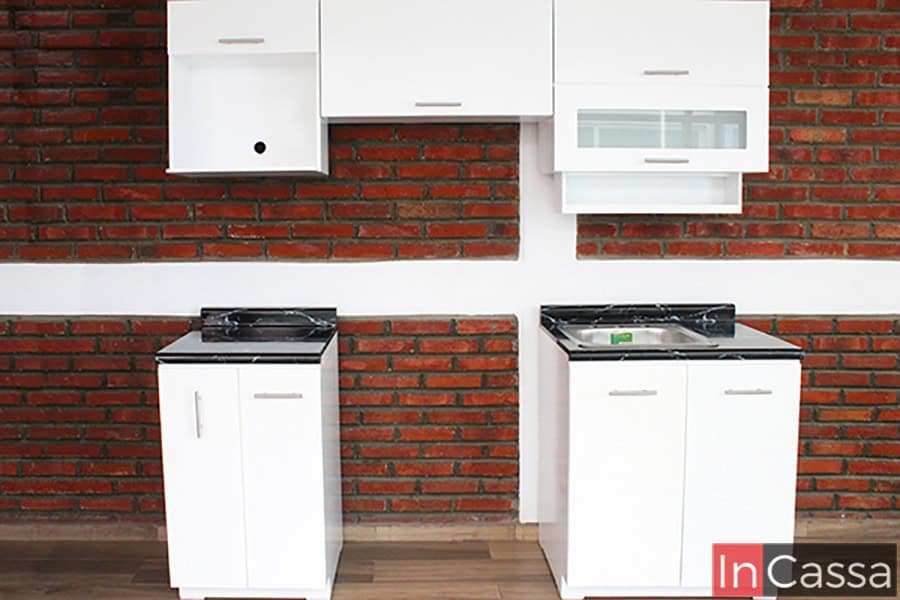 Cocina integral XINANTÉCATL 2.10m diseñada para ESTUFA