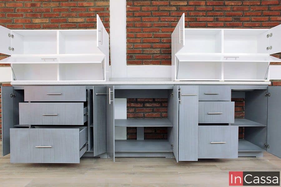 InCassa Muebles Edomex mueblería CDMX Cocina integral YAFRAN 3m diseñada para PARRILLA 2