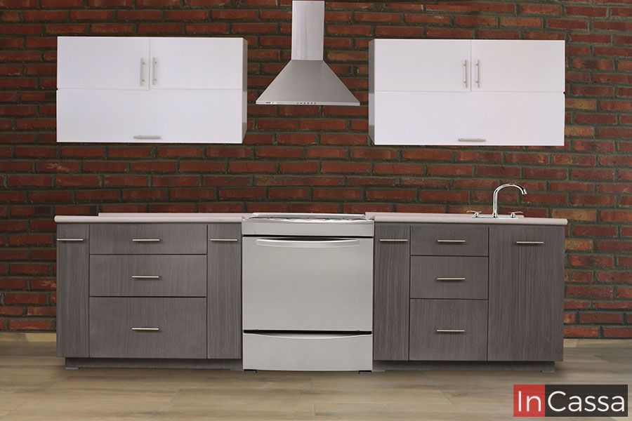 InCassa Muebles Edomex mueblería CDMX Cocina integral YAFRAN 3m diseñada para ESTUFA 1