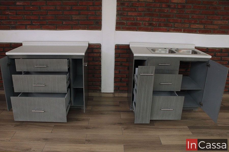 InCassa Muebles Edomex mueblería CDMX Cocina integral YAFRAN 3m diseñada para ESTUFA 4