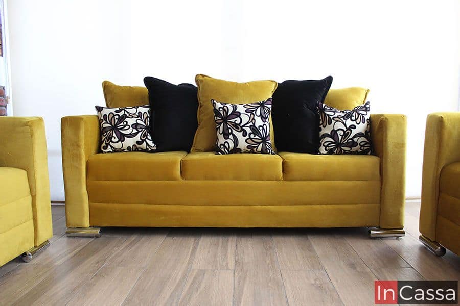 InCassa Muebles Edomex mueblería CDMX Sala 3 piezas Modelo YAKARTA 7
