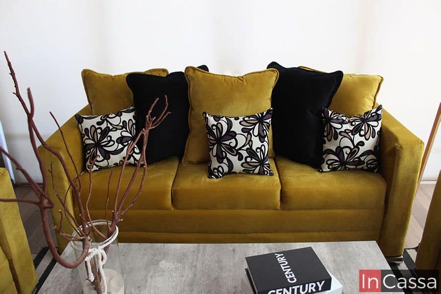 InCassa Muebles Edomex mueblería CDMX Sala 3 piezas Modelo YAKARTA 2