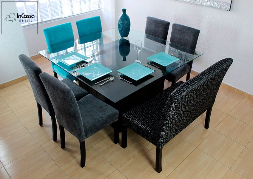 InCassa Muebles Edomex mueblería CDMX Comedor Modelo YEMEN 8