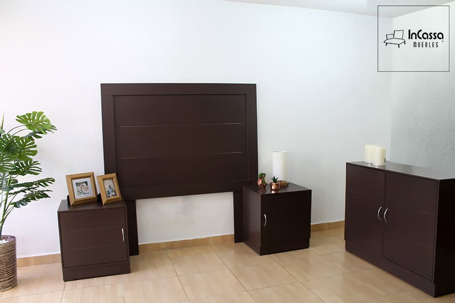 InCassa Muebles Edomex mueblería CDMX Recámara Modelo YPANÉ 6