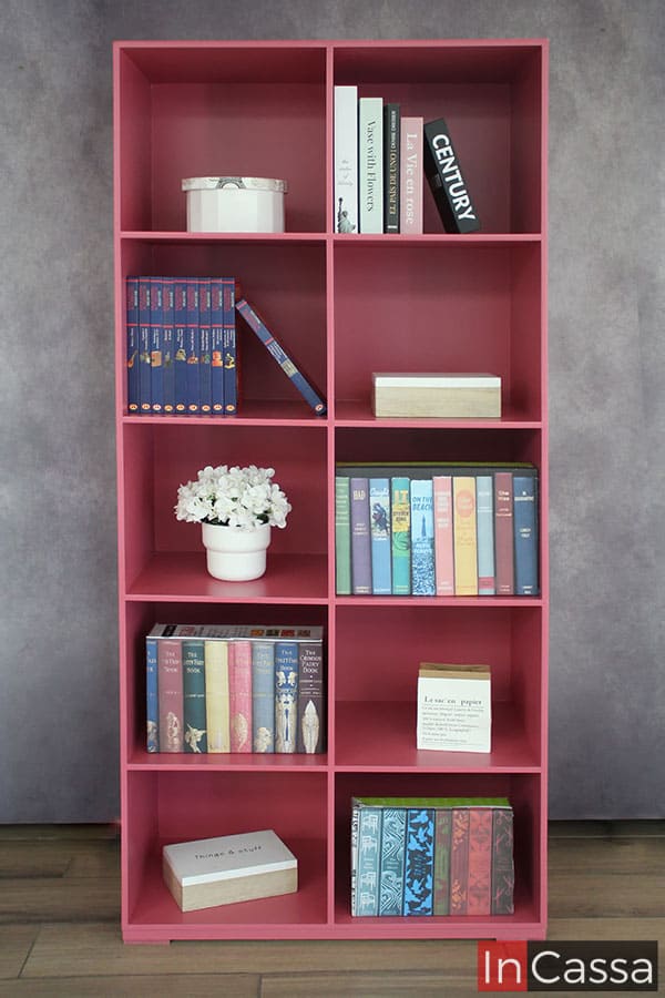 InCassa Muebles Edomex mueblería CDMX Librero Modelo YUAN 1