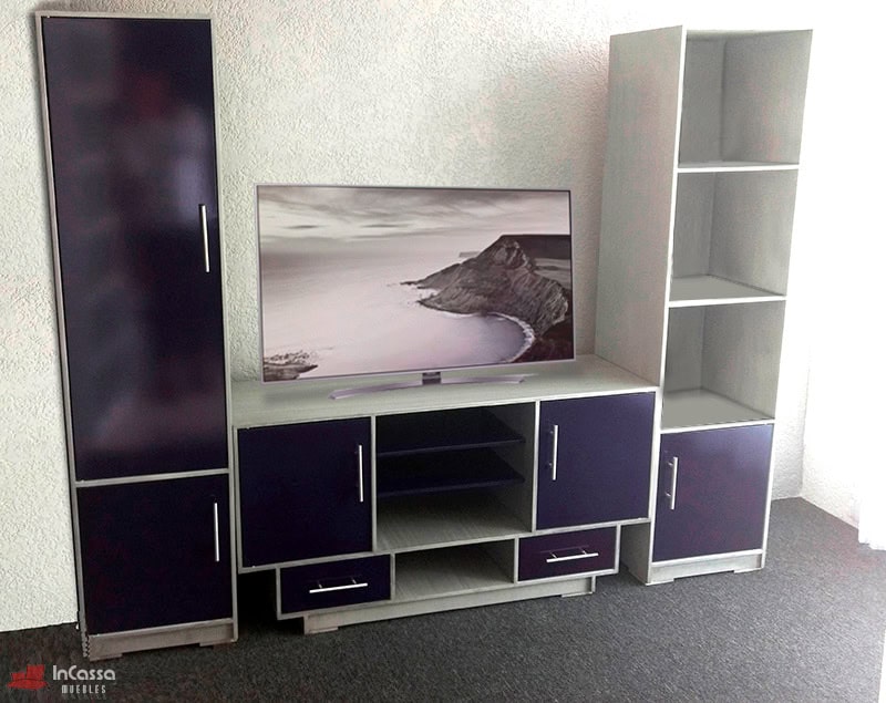 InCassa Muebles Edomex mueblería CDMX Centro de Entretenimiento Modelo AMBERES 1
