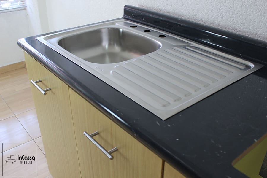 InCassa Muebles Edomex mueblería CDMX Cocina integral ANDORRA 1.80m diseñada para PARRILLA 7