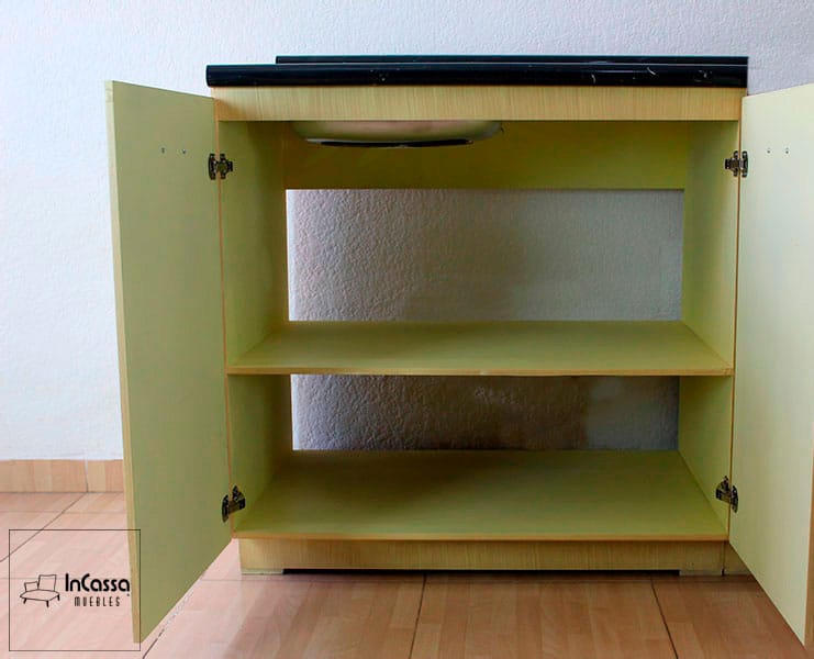 InCassa Muebles Edomex mueblería CDMX Cocina integral ANDORRA 1.80m diseñada para ESTUFA 2