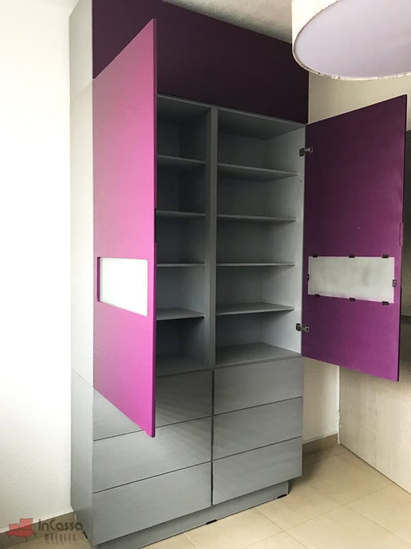 InCassa Muebles Edomex mueblería CDMX Clóset Modelo ASTURIAS 5