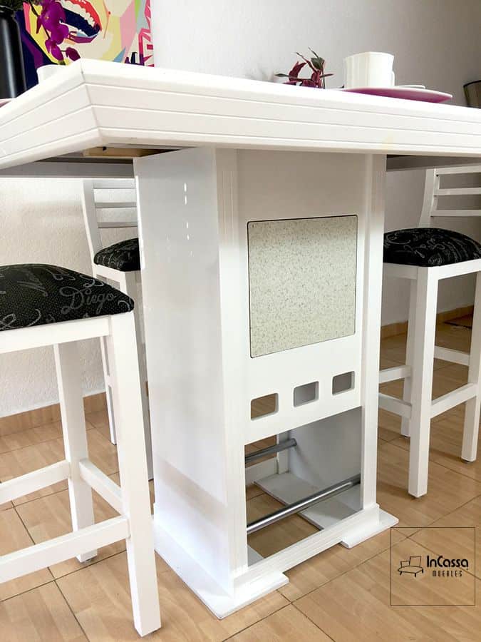 InCassa Muebles Edomex mueblería CDMX Comedor Alto Modelo ATLANTA 4