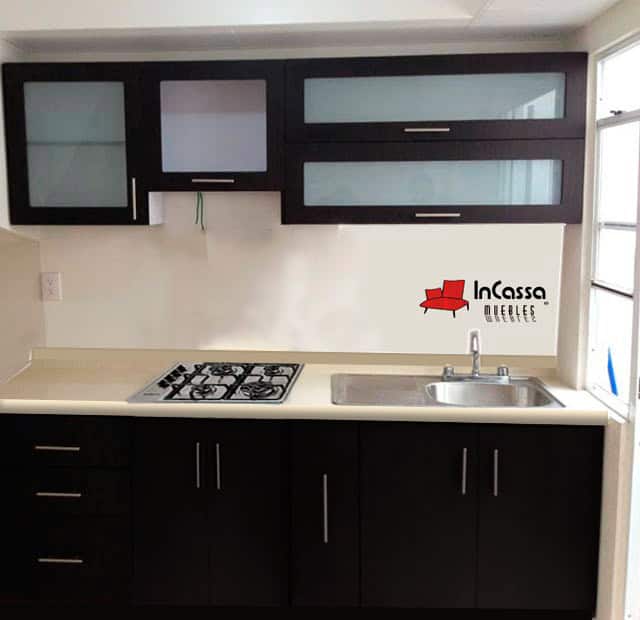 InCassa Muebles Edomex mueblería CDMX Cocina integral BARBADOS 2.40m diseñada para PARRILLA 1