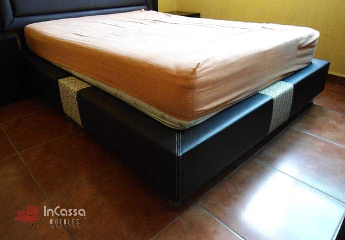 InCassa Muebles Edomex mueblería CDMX Base de Cama Modelo BILBAO 2