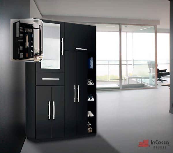 InCassa Muebles Edomex mueblería CDMX Clóset Modelo BROOKLYN 1