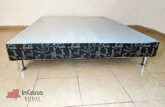 InCassa Muebles Edomex mueblería CDMX Base de Cama Modelo CATANIA 3