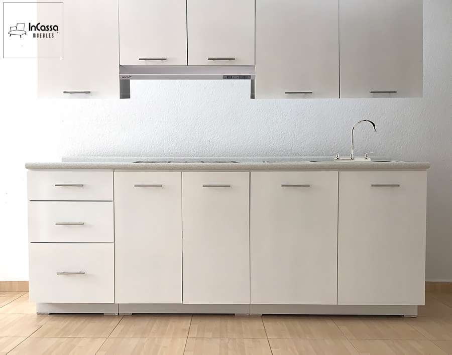 InCassa Muebles Edomex mueblería CDMX Cocina integral COLOMBIA 2.30m diseñada para PARRILLA 2
