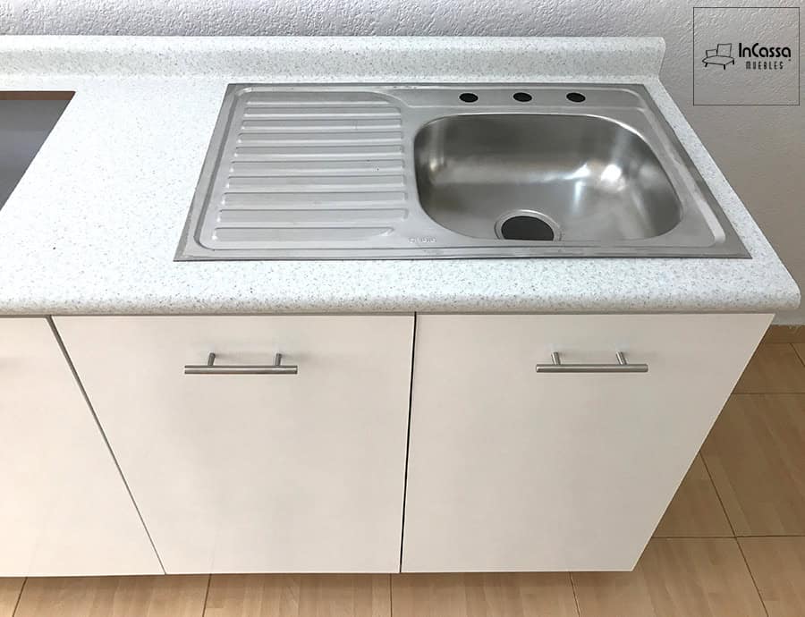 InCassa Muebles Edomex mueblería CDMX Cocina integral COLOMBIA 2.30m diseñada para PARRILLA 8