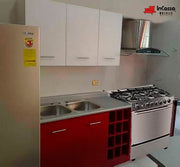 InCassa Muebles Edomex mueblería CDMX Cocina integral CRACOVIA 2.10m diseñada para ESTUFA 1